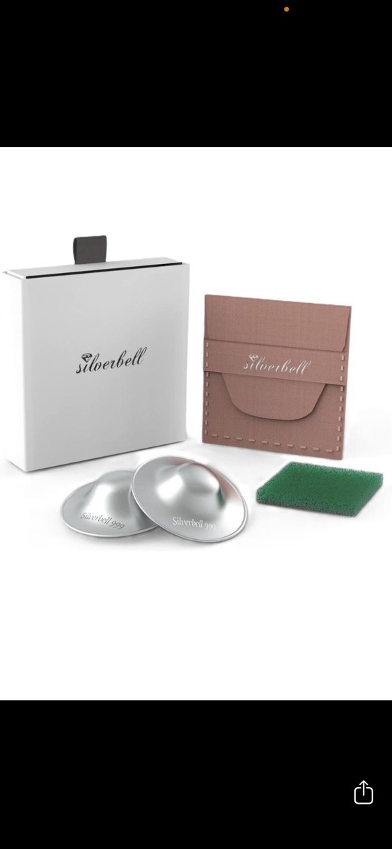 Silverbell Gri Emzirme Göğüs Pedi - Görsel 4