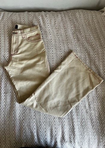 Adil Işık Bej Denim Pantolon