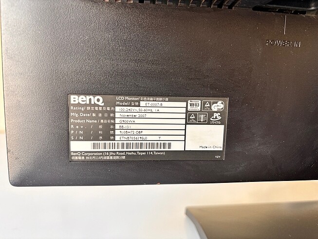 BenQ LCD monitör - Görsel 6