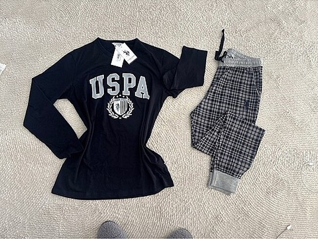 Us polo erkek pijama takımı - Görsel 3