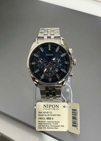 Diğer Nipon Blue Diver Pro Siklik Ve İslevsellik Bir Arada