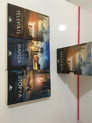 Leonardo Patrigani - Telepati Serisi 3 Kitap Kutulu Sıfır