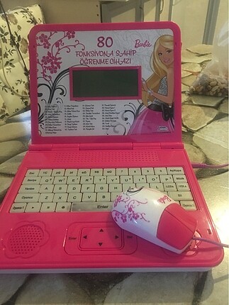 Barbie oyuncak laptop