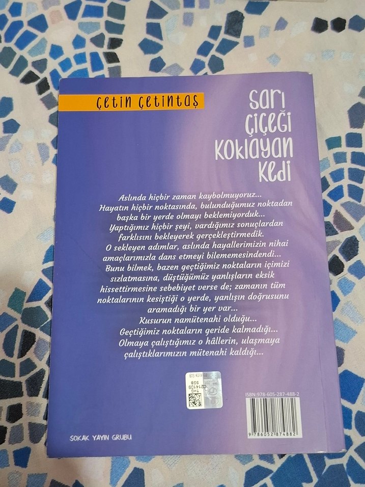 Sarı Çiçeği Koklayan Kedi - Çetin Çetintaş - Görsel 2