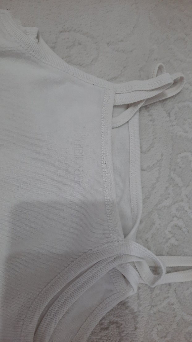 Beyaz  zibin Atlet - Görsel 2