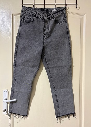 Love Moschino Gri Kadin Denim Pantolon