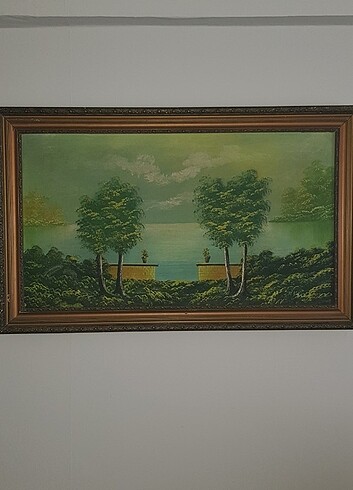 Yağlı boya tablo(Baskı degildir)