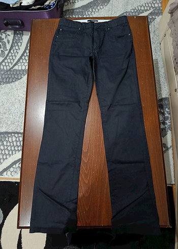 Mango Koyu Lacivert Duz Kesim Jean