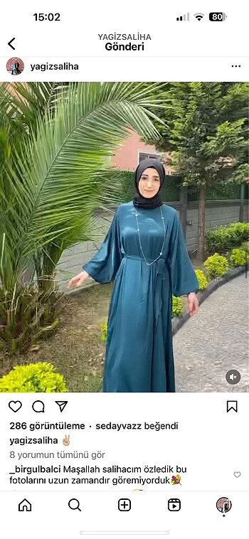 Şık elbise tutall desing marka
