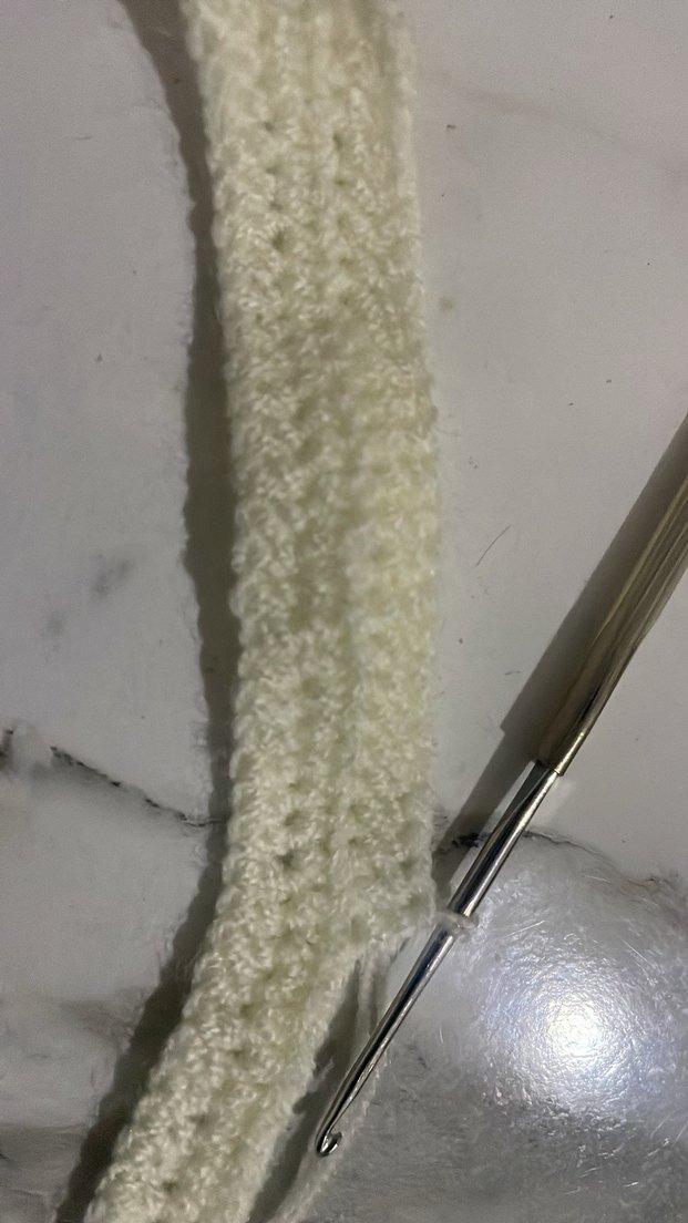 Bohem Gri simli  Uçlu krem Örgü Eldiven - Görsel 3