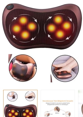 Turuncu Renkli masaj aleti 31x19 cm - Görsel 2