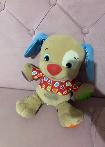 Renkli Eğitici Peluş Köpek Oyuncak