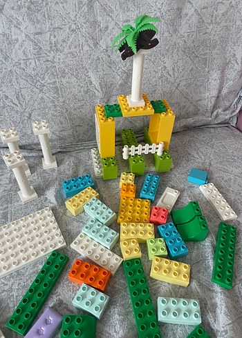  Beden Yeşil Renkli Lego Blok Seti