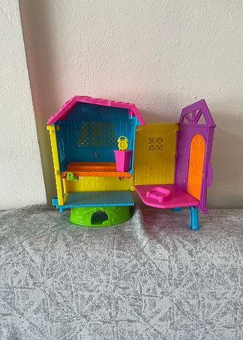 Renkli Plastik Oyun Evi ve Kaydırak Seti - Görsel 3