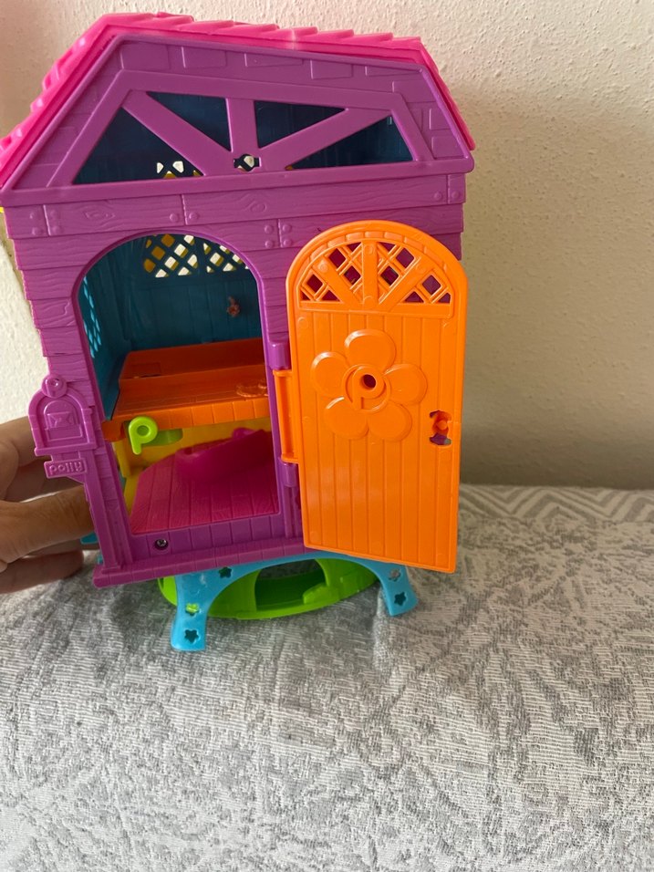 Renkli Plastik Oyun Evi ve Kaydırak Seti - Görsel 2