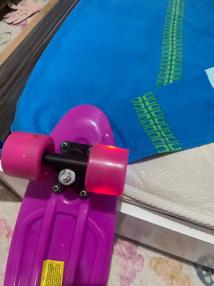 Renkli Pembe Çocuk Kaykay - Görsel 3