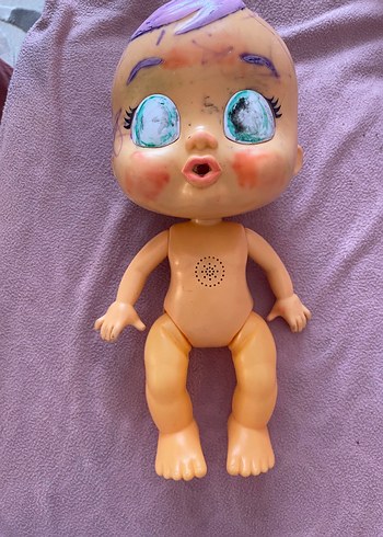 Mor Saçlı Bebek Oyuncak