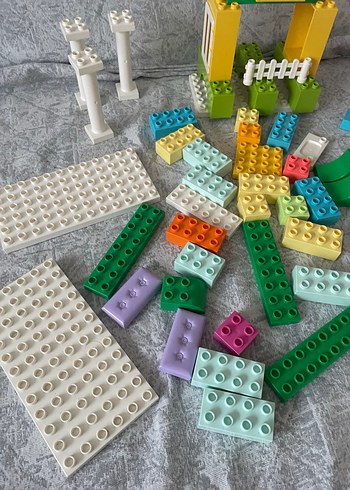 Beden Yeşil ve Renkli Lego Blok Seti