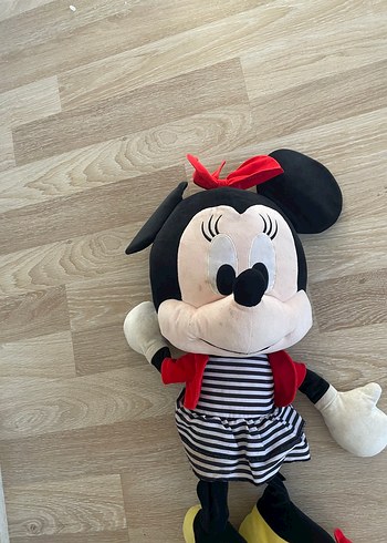 Beden Renkli Minnie Mouse Peluş Oyuncak