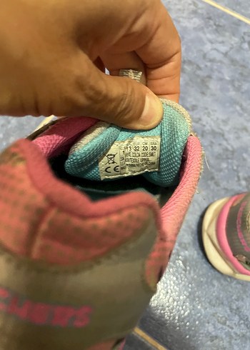 Skechers Renkli Işıklı Kız Çocuk Spor Ayakkabı