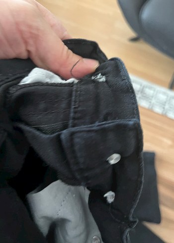 28 Beden Siyah İspanyol paça Pantolon