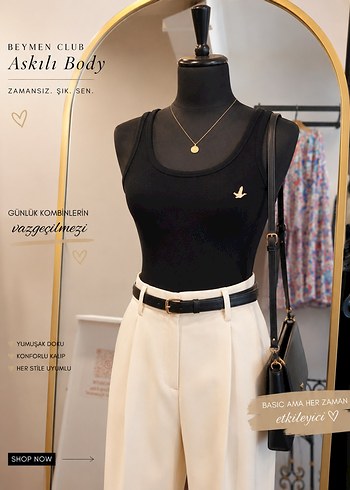 Beymen Club Siyah Askili Body