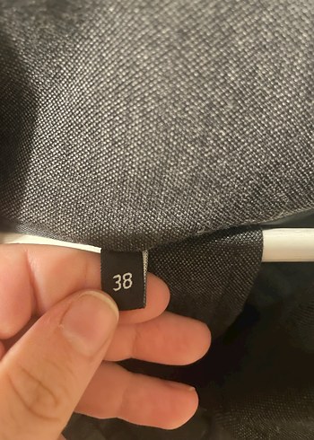 Düğmeli Gri Kadın Yelek - Görsel 3