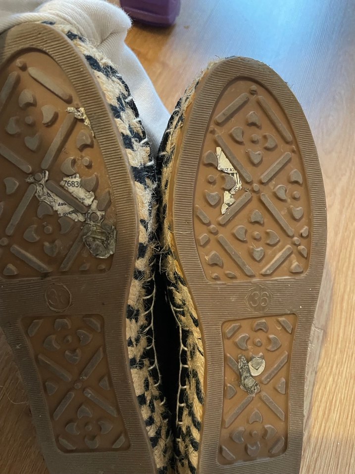 Boncuk İşlemeli Siyah Dolgu Topuklu Kadın Babet - Görsel 4