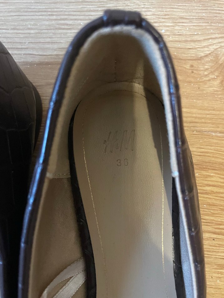 Kahverengi Klasik Kadın Babet - Görsel 2