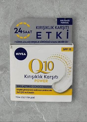 NIVEA Q10 Power Kırışık Karşıtı Gündüz Yüz bakım Kremi