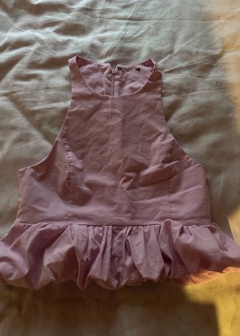 Zara Pastel Pembe Crop