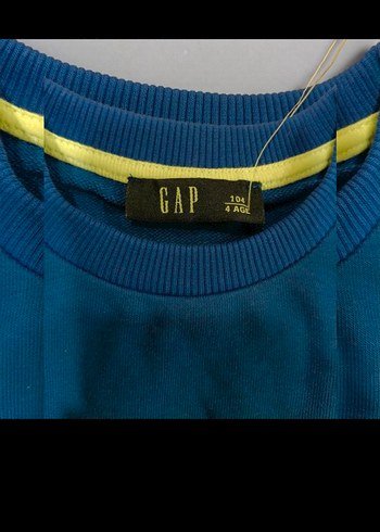 Mavi GAP Baskılı Erkek Çocuk Eşofman Takımı - Görsel 4