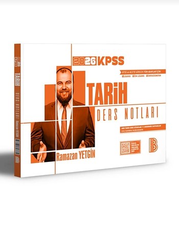  Beden KPSS Tarih Soru Bankası - Tamamı Çözümlü