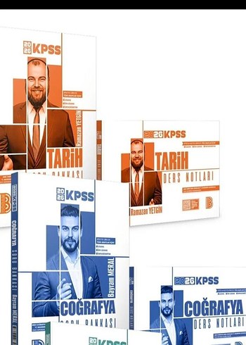 2026 KPSS Tarih ve Coğrafya Kitap Seti0689