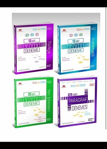 345 tyt matematik fen bilimleri Türkçe deneme 