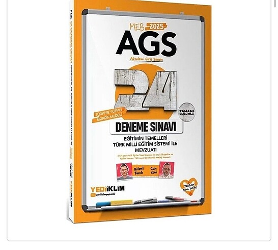 YEDİİKLİM MEB AGS 24 DENEME EĞİTİMİN TEMELLERİ VE TÜRK MİLLİ EĞ