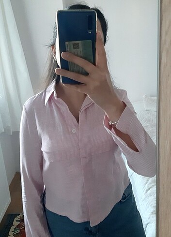 PEMBE KISA GÖMLEK