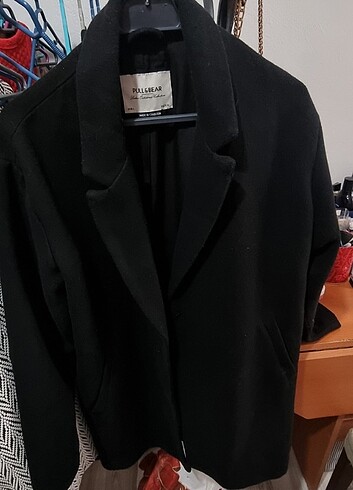 Pull&Bear oversize kaşe kaban