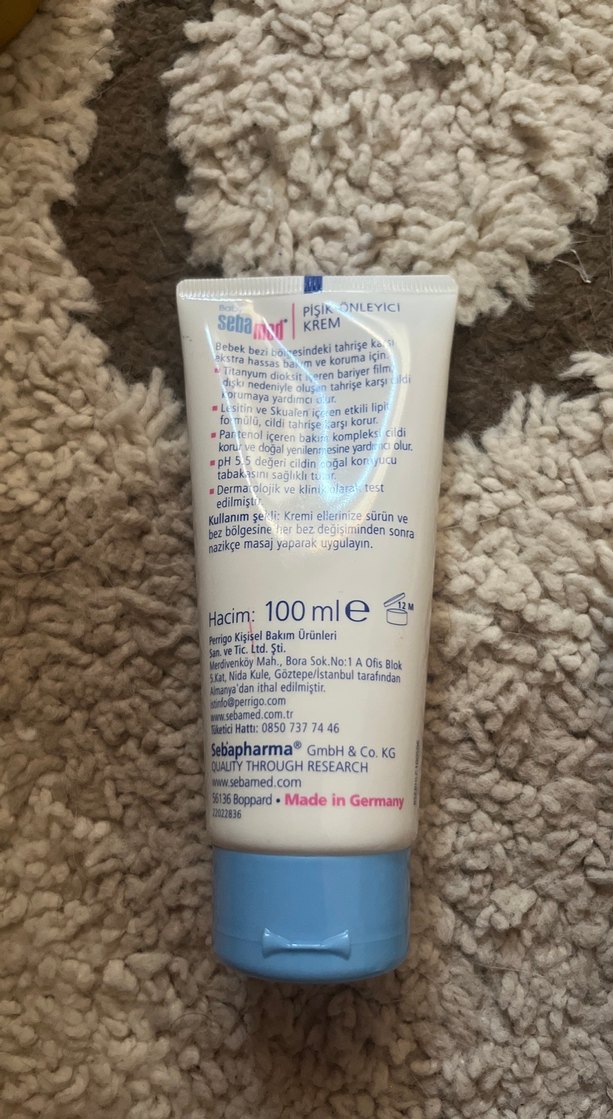 Sebamed Bebek Pişik Önleyici Krem 50 ml - Görsel 3