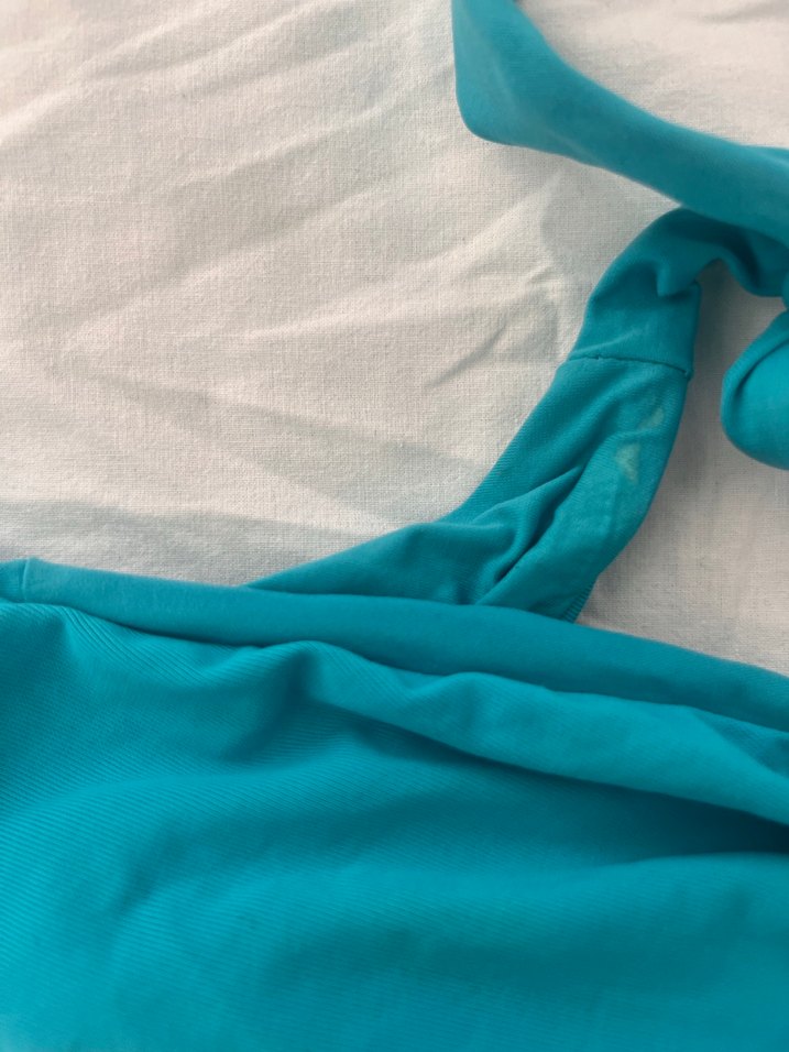 Turkuaz İpli Kadın Bikini Altı - Görsel 3