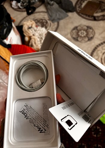 İphone telefon şarj kablosu - Görsel 3