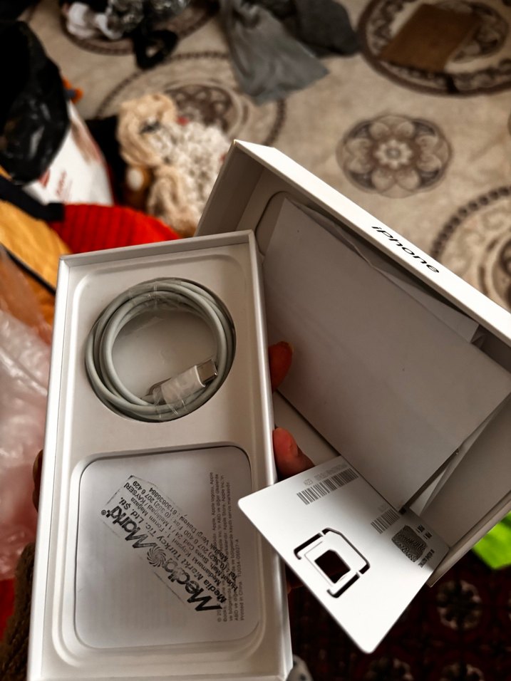 İphone telefon şarj kablosu - Görsel 3