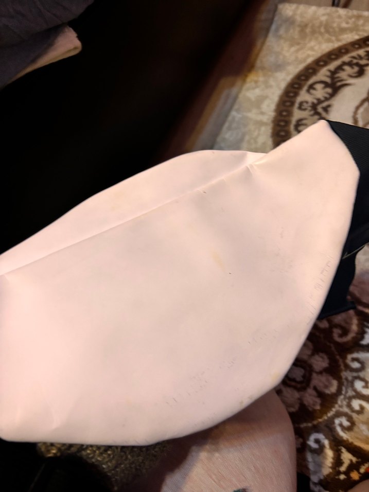 Beyaz Baskılı Deri Bel Çantası - Görsel 3