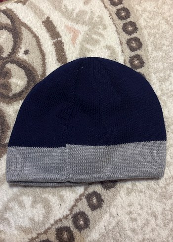 Kadın Gri-Mavi Örgü Bere - Görsel 2