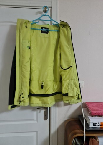 Yeşil Fermuarlı Erkek Kayak Montu - Görsel 4