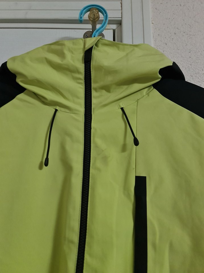 Yeşil Fermuarlı Erkek Kayak Montu - Görsel 3