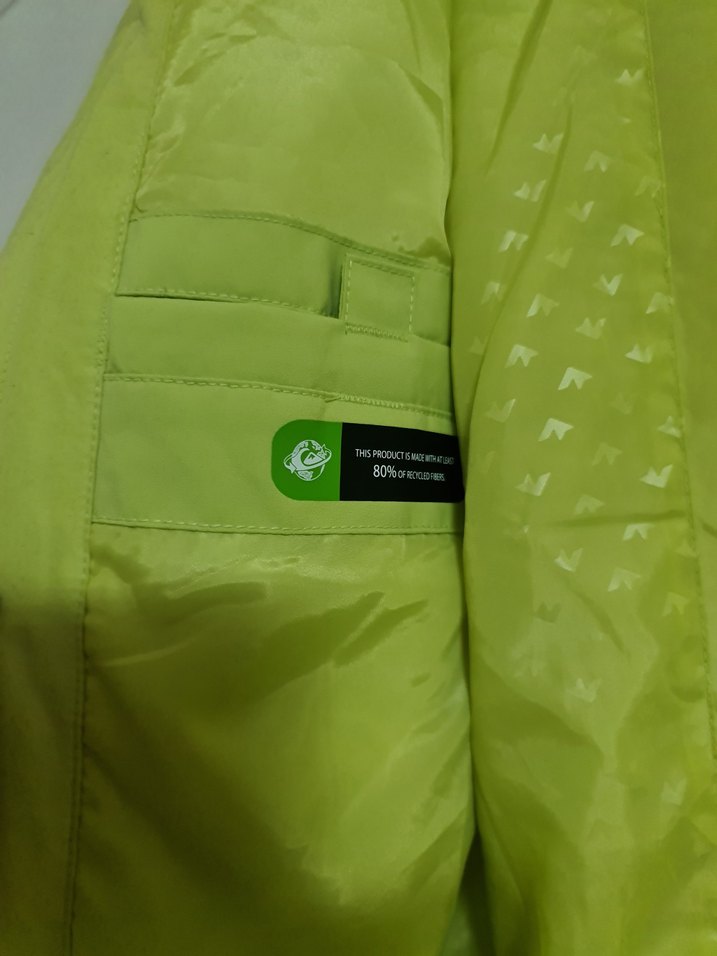 Yeşil Fermuarlı Erkek Kayak Montu - Görsel 5