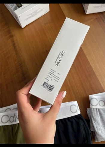 Calvin Klein Erkek Gri Mini Boxer - Görsel 2