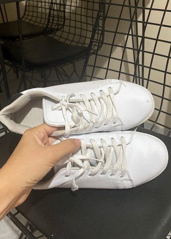 Adidas Beyaz Kadın Sneakers Stiletto Topuklu Rahat