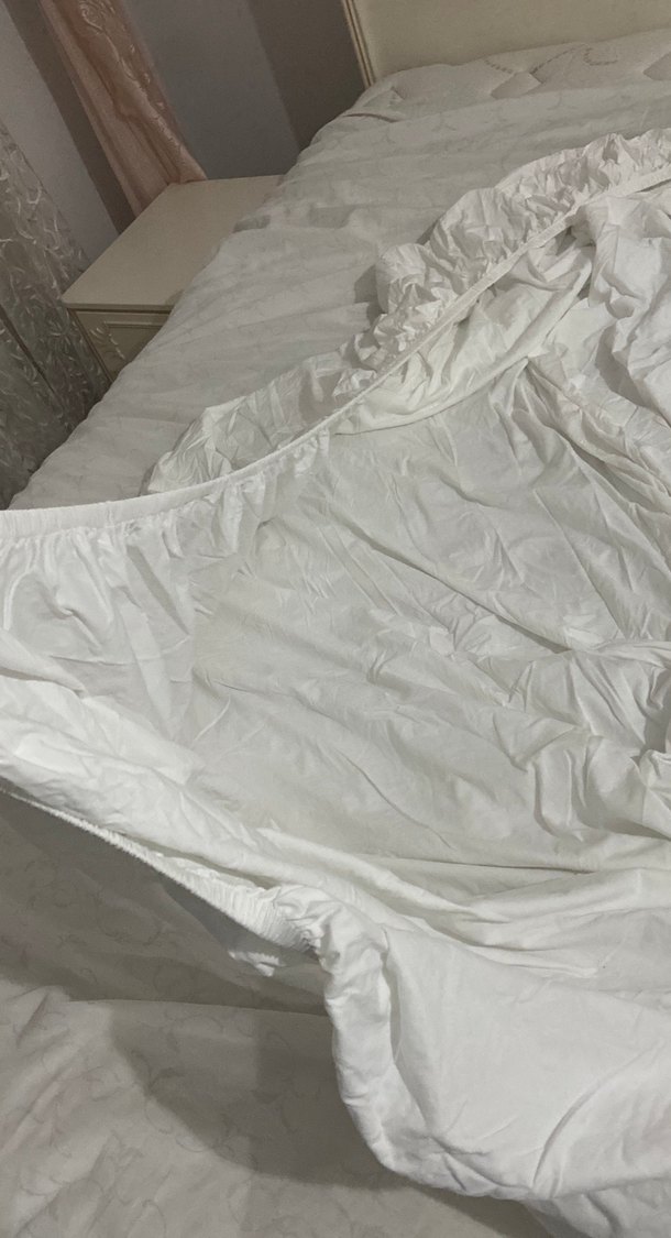 Gri Düz Lastikli Çarşaf - Görsel 2